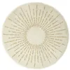 Image de Tapis Rond Enfant "Soleil Métallisé" 80cm Beige
