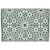 Image de The Home Deco Factory - Tapis intérieur extérieur 120 x 180 cm Palm vert