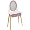Image de Monsieur Madame - Coiffeuse pour enfants Monsieur Madame 55 x 30 x 97 cm