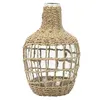 Image de Vase Design "Dame Jeanne Tressée" 25cm Naturel
