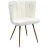 Image de Chaise Ariel bouclette blanc