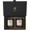 Image de Coffret 2 Bougies Parfumées "Lounge" 8cm Bois de Santal