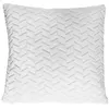 Image de Coussin Déco Chevron "Crush" 40x40cm Blanc