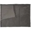 Image de Plaid Microfibre "Roméo" 120x150cm Gris Foncé