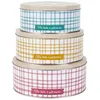Image de Lot de 3 Boîtes à Biscuits "Mamie Lily" 22cm Multicolore