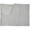 Image de Plaid Microfibre "Roméo" 120x150cm Gris Clair