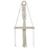 Image de Étagère Murale Déco "Boho" 62cm Beige