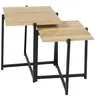 Image de Lot de 2 Tables Gigognes "Loka" 40cm Naturel