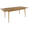 Image de Table extensible en bois 160 x 200 cm Paxton