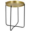 Image de Table d'Appoint Design "Alia" 35cm Or