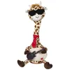 Image de Jouet girafe dansante musicale 34 cm marron