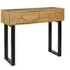 Image de The Home Deco Factory - Console en mdf et métal Calypso