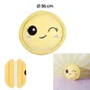 Image de Peluche macaron jaune 36 cm Kawaii