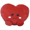 Image de Peluche Enfant Coeur "Kawaii" 25cm Rouge