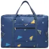 Image de Sac de Voyage Pliable Grande Taille 30 Litres , Facile à Ranger et très léger (Bleu foncé)