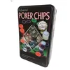 Image de Coffret boite de jeton poker avec 100 jetons de poker 1 jeton dealer