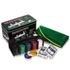 Image de Coffret jeu poker 200 Jetons avec Tapis et Cartes jeu de carte