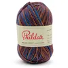Image de Pelote de Laine Mérino Phil Baby & Socks - Chaleur et Douceur pour Petits Pieds(...) - Imprimé Confettis bordeaux