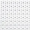 Image de Tissu matelassé pattes de chats vendu au mètre(...) - Blanc