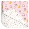 Image de Tissu enfant doudou jackie vendu au mètre(...) - Rose