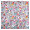 Image de Tissu coton enfant suzette vendu au mètre(...) - Marron