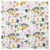 Image de Tissu coton jardin vendu au mètre(...) - Blanc