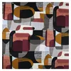 Image de Tissu coton enduit moderne vendu au mètre(...) - Rouge