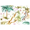 Image de Tissu coton satiné jungle vendu au mètre(...) - namaqua multicolore