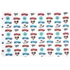 Image de Tissu coton enfant racing vendu au mètre(...) - RACING ECRU