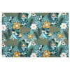 Image de Tissu coton papillons fleuris vendu au mètre(...) - papiliovert