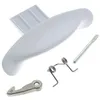 Image de Poignée de hublot blanche c00116580 pour Lave-linge Ariston