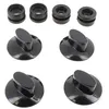 Image de Bouton noir 12h par 4 - table de cuisson