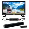 Image de Pack antarion tv led 22" 55cm smart tv camping 12v + barre de son compacte