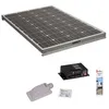 Image de Pack ANTARION Panneau Solaire Monocristallin 140W + Kit de Pose Solaire avec Régulateur