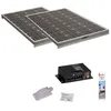 Image de Pack ANTARION 2x Panneaux solaire 120W + kit de pose avec régulateur MPPT 320W 20A