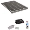 Image de Pack ANTARION Panneau solaire 160W camping car + Kit de pose solaire avec régulateur de charge MPPT 160W 10A
