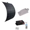 Image de PACK ANTARION Panneau Solaire Souple 135W + Régulateur de charge Bluetooth + passe-toit + Dekasyl MS1 Camping-Car