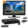 Image de Pack tv led 16" 40cm téléviseur hd + récepteur tntsat avec carte valable 4ans