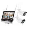 Image de Semac kit 2x cameras pro vidéo surveillance full hd 1080p avec ecran 12" 30cm sans fil