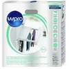 Image de Wpro skp101 kit de superposition universel 2 en 1 lave-linge / sèche linge avec tablette et séchoir