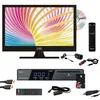 Image de Tv led hd 40 cm avec lecteur dvd tntsat et decodeur integres dimensions L.37 x H.23 x P.5.5 cm - ANTARION