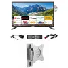 Image de Pack ANTARION TV LED 21.5" 54cm Smart Connect Lecteur DVD Intégré + Support TV Camping Car