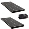 Image de PACK 2x ANTARION BLACK BOOSTER 170W Panneau solaire Camping Car + Kit de pose Régulateur de charge