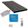 Image de Pack ANTARION BLACK BOOSTER Panneau Solaire 120W + Régulateur solaire VICTRON 220W 15A