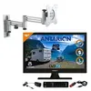 Image de Pack antarion tv led 19" 48cm téléviseur hd 12v + support tv double bras