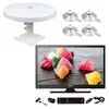 Image de Pack antarion tv led 19" 48cm téléviseur hd 12v + antenne tnt camping car + 4 ventouses