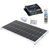 Image de PACK ANTARION Panneau solaire Monocristallin 120W + Régulateur PWM 10A + Kit de pose Camping-car