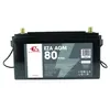 Image de EZA Batterie Auxiliaire AGM 80Ah Etanche et Sans Entretien Camping-Car