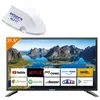 Image de Pack tv led 21.5 pouces full hd android smart tv antenne 4 g fit wifi dimensions L.50.4 x l.30.5 x H.5.2 cm - ANTARION