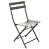 Image de Hespéride - Chaise de jardin pliable en métal Greensboro - Gris tonka - Greensboro